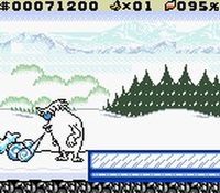 une photo d'Ã©cran de Daffy Duck - Un Tresor de Canard sur Nintendo Game Boy Color